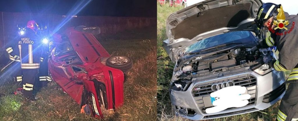 Auto fuori strada: due incidenti in Autostrada A14, tre feriti