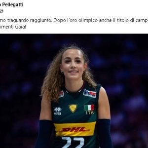 Italvolley rosa: c’è anche un pezzo di Bologna sul tetto del mondo grazie a Gaia Giovannini di San Giovanni in Persiceto