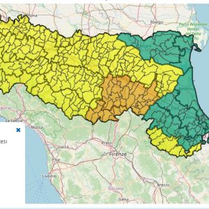Meteo, a Bologna allerta arancione per le piene dei fiumi