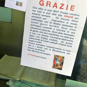 Manifestazioni a Bologna, il grazie dei cittadini al reparto mobile
