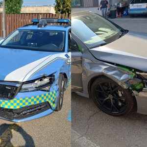 Ladri in fuga speronano la polizia e imboccano la A14 contromano