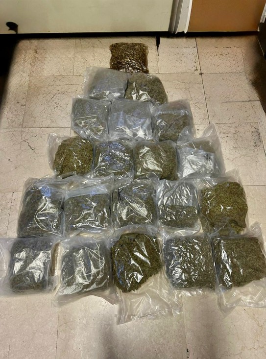 Nascondevano 20kg di droga, arrestati marito e moglie