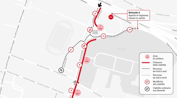 Tram, il 22 dicembre riaprirà lo svincolo 6 della corsia di immissione in tangenziale