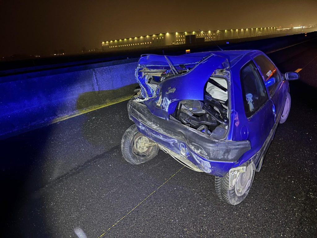 Tamponamento in A14: neonato apparso inizialmente gravissimo, ora non è più in pericolo di vita