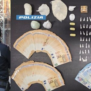 Blitz della polizia in zona Murri, tre arresti e mezzo kg di droga sequestrato