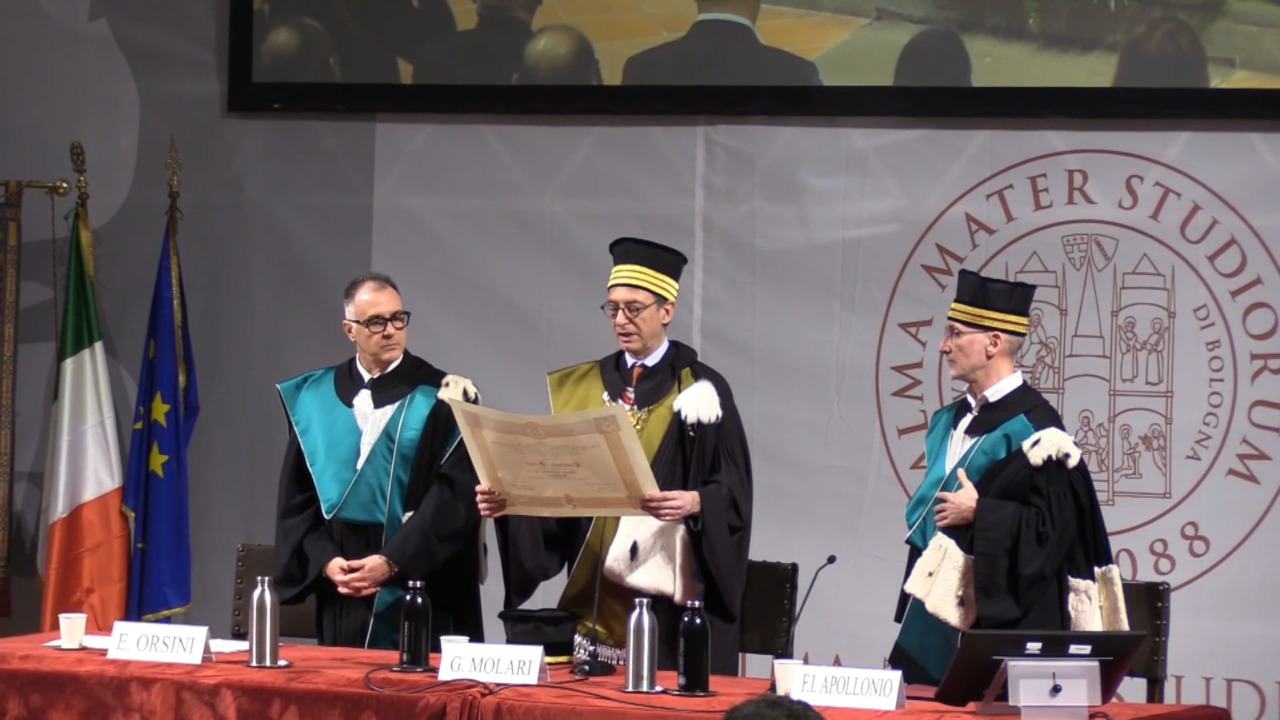 Laurea ad honorem in architettura al presidente di Confindustria Emanuele Orsini