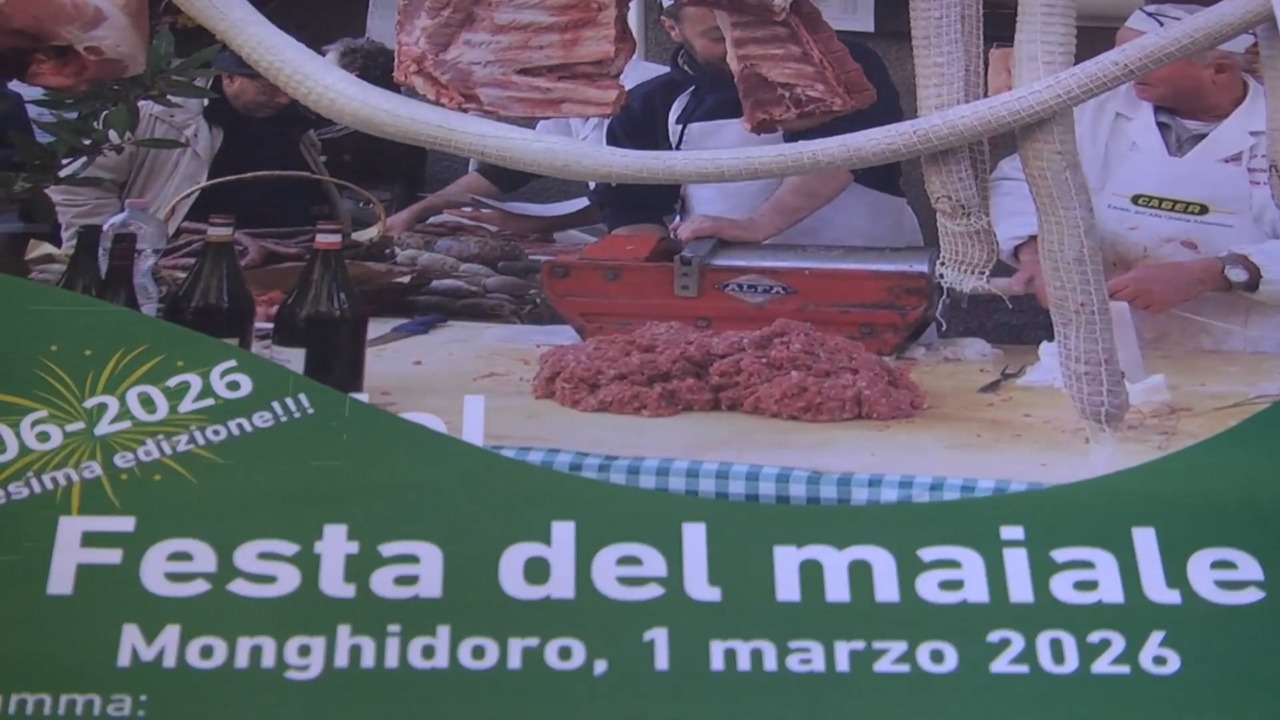 Domenica 1 marzo torna a Monghidoro la festa del maiale