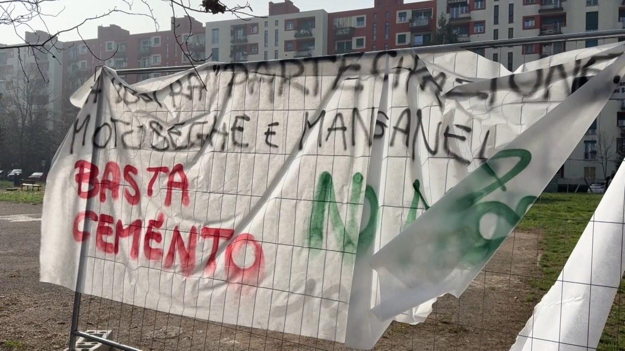 Pilastro, continua l’occupazione del parco dove dovrebbe sorgere il Muba