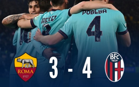 Partita storica e stoica, Roma-Bologna: 3-4. Rossoblù ai quarti