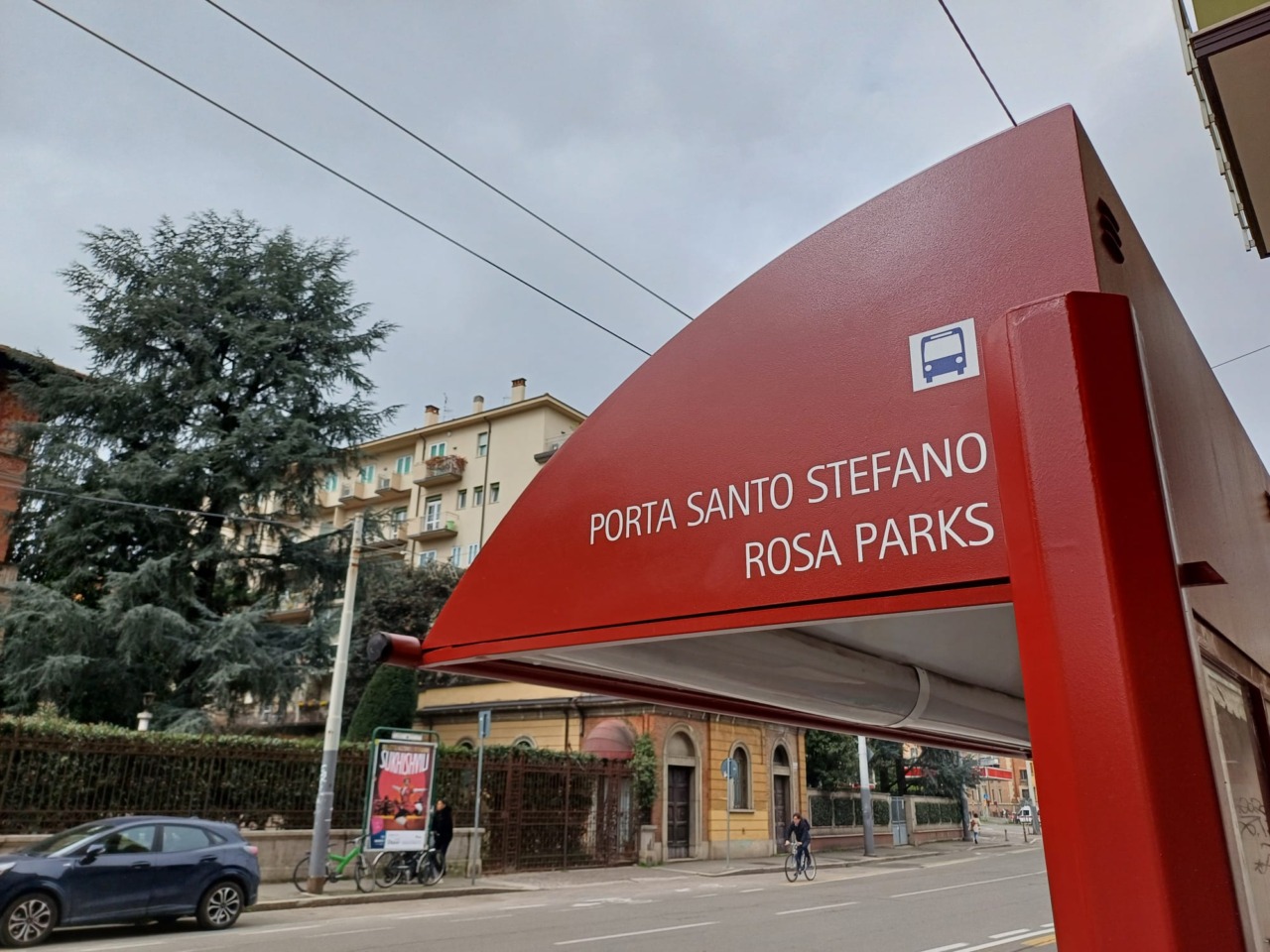 A Bologna due pensiline dell’autobus intitolate a Rosa Parks