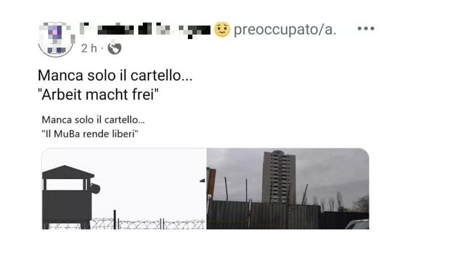 Al Pilastro qualcuno fa un parallello con Auschwitz, indignazione di Anpi e Aned