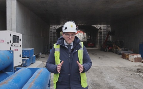 Tram, al via i lavori al sottopasso ferroviario di Via di Corticella. Campaniello ai cittadini: “Ci scusiamo per i disagi”