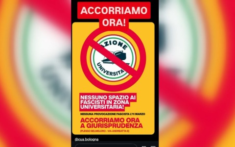 Referendum, proteste per una iniziativa di Azione Universitaria. Il Cua occupa le aule