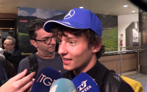 Il ritorno a Bologna di Kimi Antonelli. ‘La vittoria in Cina? E’ solo l’inizio. Adesso un piatto di tagliatelle”