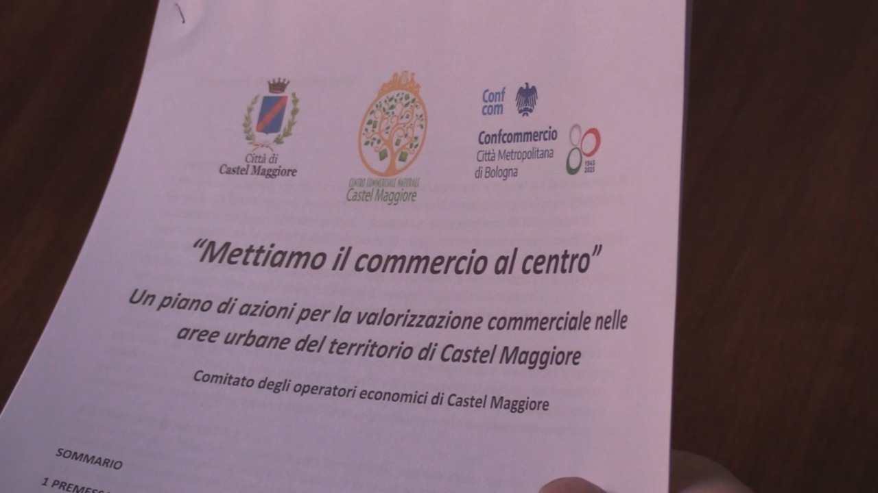 Castel Maggiore, ecco il patto tra Comune, commercianti e Ascom per valorizzare il commercio di prossimità