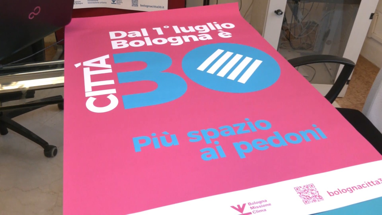 Dal 20 aprile tornano i limiti di 30 km/h in 47 nuove zone di Bologna