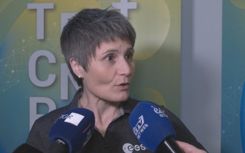 Samantha Cristoforetti al Tecnopolo: “IA? Bisogna confrontarsi con questa tecnologia e conoscerla il meglio possibile”