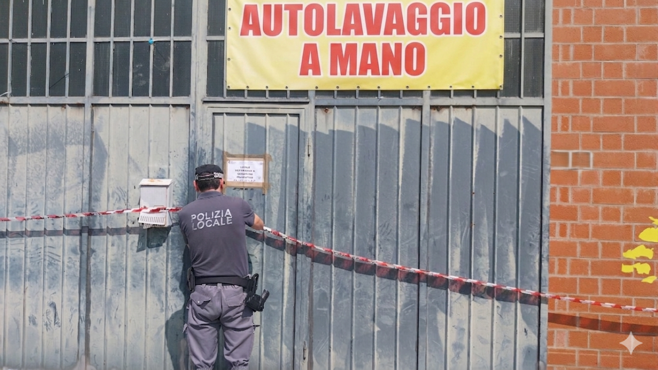 Sequestrato un autolavaggio irregolare a Imola, gravi violazioni ambientali