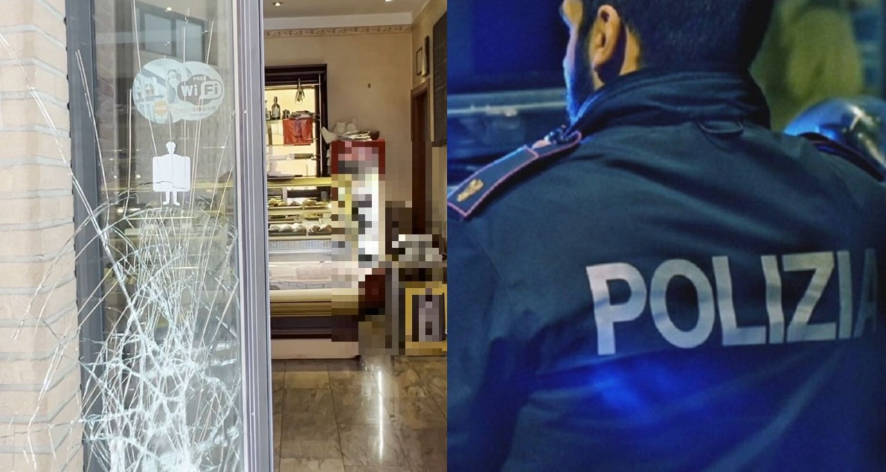 “Spaccata” in un bar di via Marconi per rubare una bottiglia di superalcolico, ladro arrestato