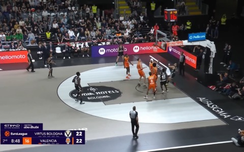 La Virtus perde con Valencia…ma con orgoglio