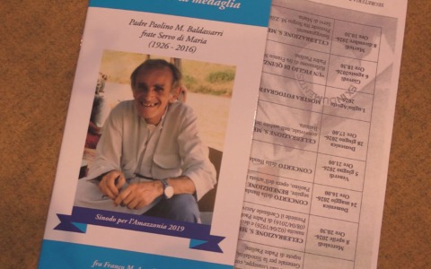 Padre Paolino Baldassarri, frate missionario di Loiano: per lui numerose celebrazioni fino a dicembre