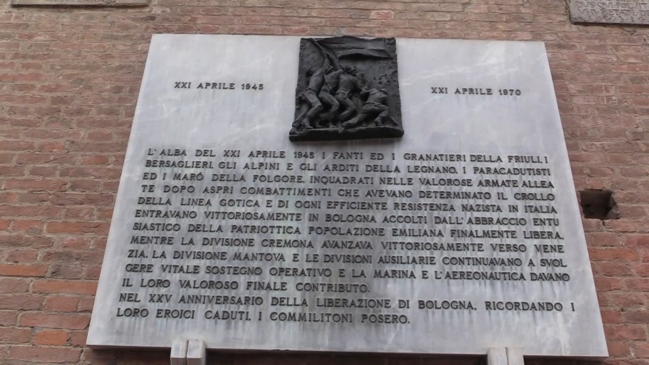Bologna celebra l’81esimo anniversario della Liberazione dal nazifascismo