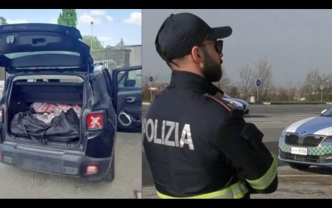 Guida ubriaco e ha in macchina 176 kg di hascisc, arrestato dalla Polstrada