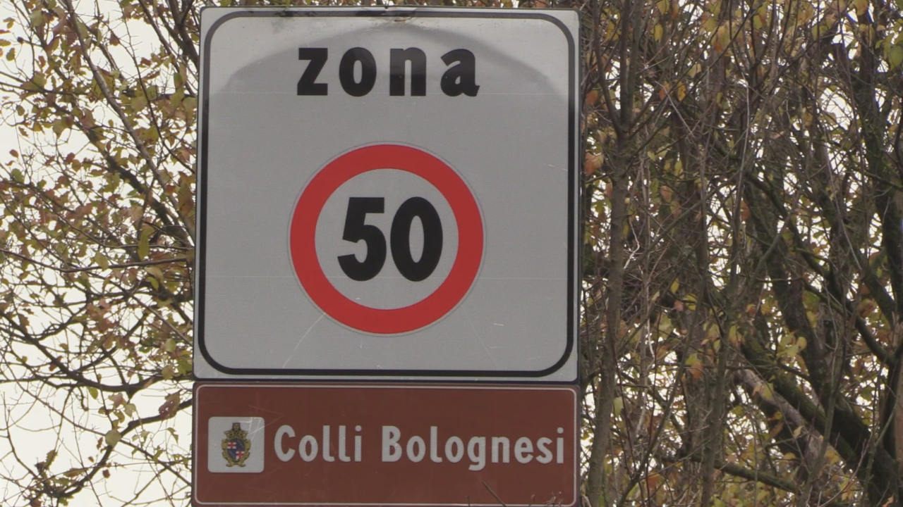 Da oggi nei colli bolognesi si viaggia ai 50km/h