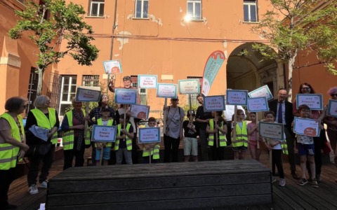Tutti a scuola a piedi: la festa di ‘Pedibus’, in città percorsi oltre 13mila chilometri