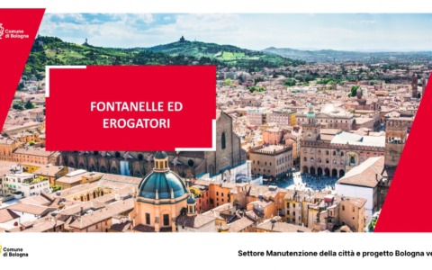 In arrivo a Bologna 46 nuovi erogatori d’acqua e 16 nuove fontanelle pubbliche