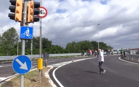 Riaperto il ponte di Casteldebole