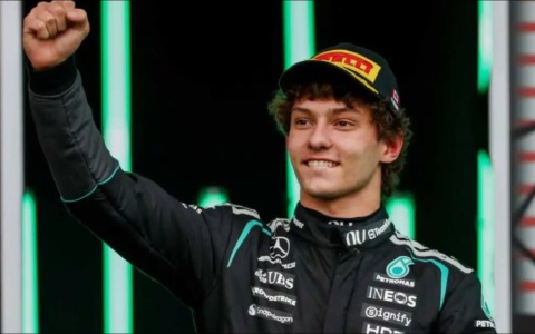Quinta vittoria di fila nella stagione 2026 di Formula 1 per Kimi Antonelli