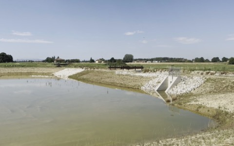 Ricostruzione post alluvione: Bentivoglio, terminata la cassa di espansione del Canale Marsiglia