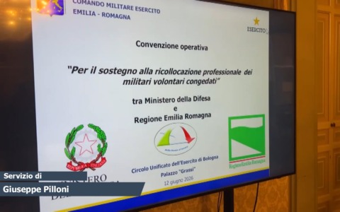 Siglata convenzione tra Esercito e Regione Emilia-Romagna per la ricollocazione dei volontari congedati