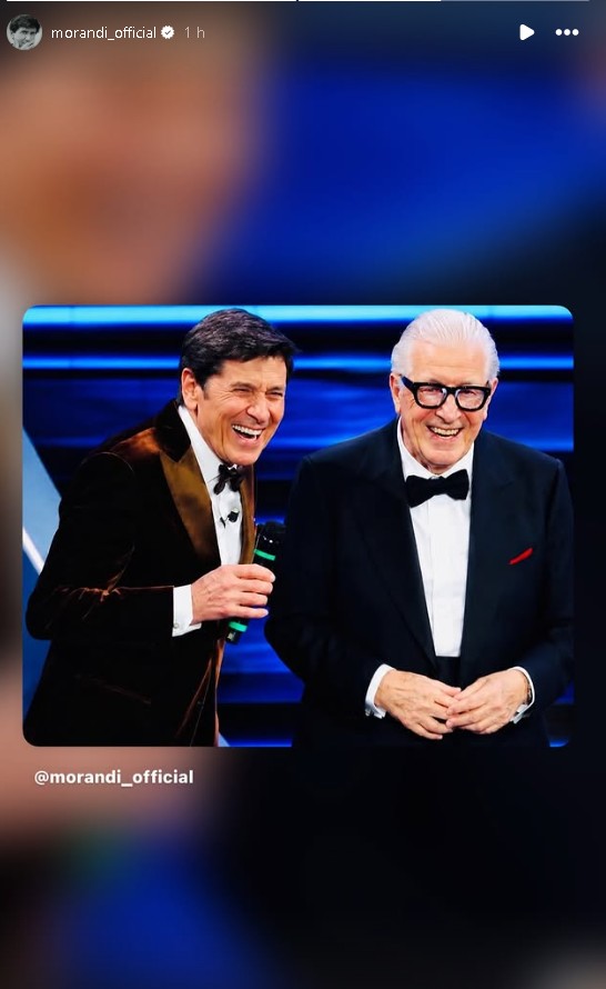Gianni Morandi omaggia Peppino di Capri