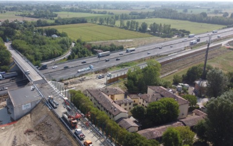 Complanarina di Modena, Autostrade per l’Italia conclude in anticipo i lavori per il nuovo sottopasso