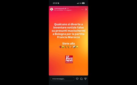 E’ polemica sui maxischermi per la partita Francia-Marocco