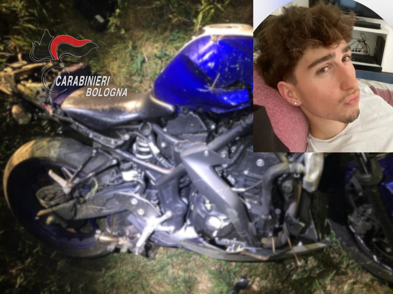 Schianto con la moto, Giuseppe muore a 20 anni