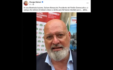 Destra e identikit dell’elettore: scontro Meloni-Bonaccini