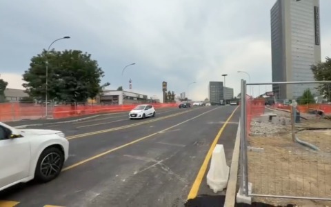 Cambia la viabilità in via Larga