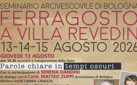 La tre giorni di ‘Ferragosto a Villa Revedin’ dedicato al tema “Parole chiare in tempi oscuri”