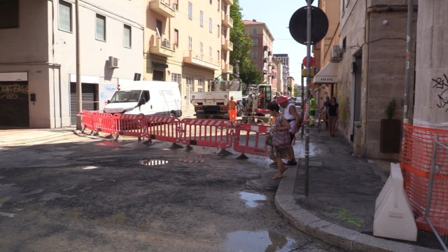 Allagata via Matteotti, residenti senz’acqua