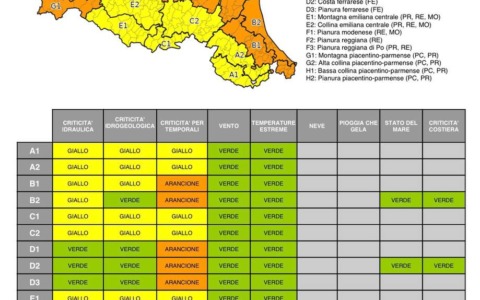 Temporali in arrivo. Allerta arancione a Bologna e in Emilia-Romagna