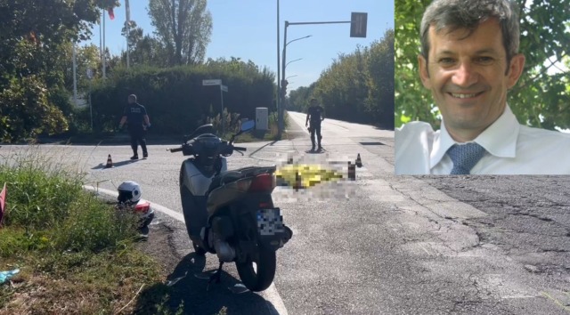 Scontro fra auto e scooter in via Cadriano: muore Daniele Lugaresi