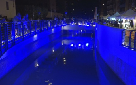 Il grande successo della “Notte blu” a Bologna