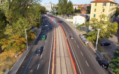Tram, comincia lo smontaggio dei cantieri e la sistemazione delle strade