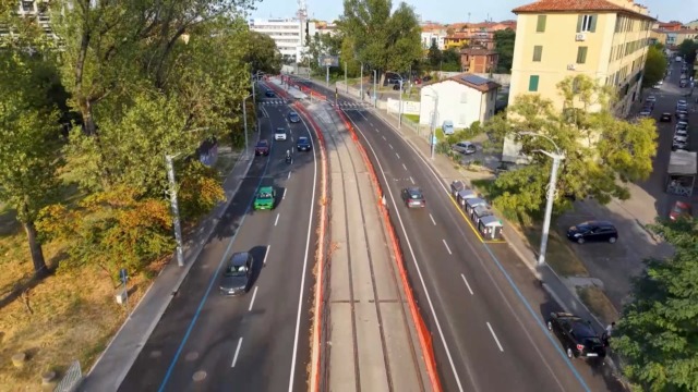 Tram, comincia lo smontaggio dei cantieri e la sistemazione delle strade