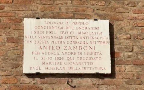 Bologna torna sul caso di Anteo Zamboni che 100 anni fa fu trucidato dopo il fallito attentato a Mussolini