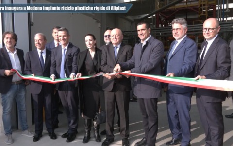 Hera inaugura a Modena impianto riciclo plastiche rigide di Aliplast