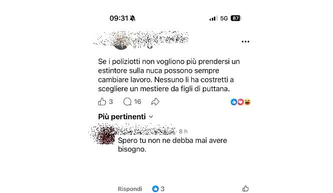 Dottorando Unibo insulta i poliziotti su Facebook, il Rettore di Bologna ‘inaccettabile’